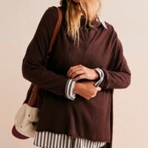 Brown Knit Sweater
